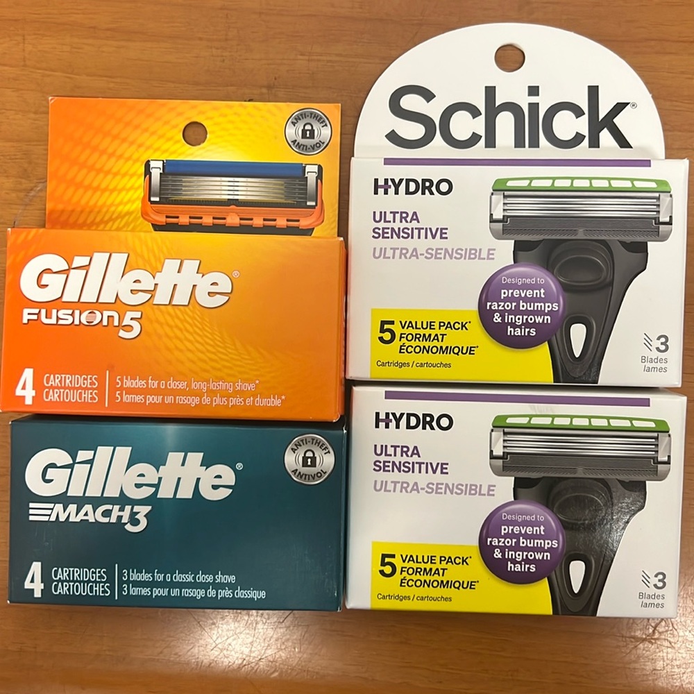 Men Razor Refills Bundle